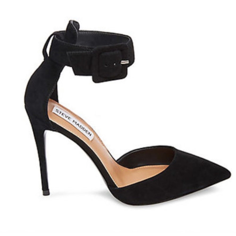 STEVE MADDEN ANKLE STRAP STILETTO